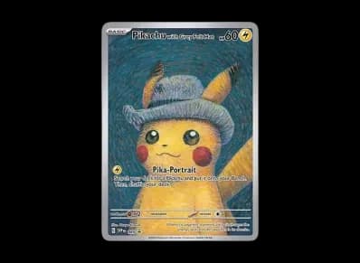 皮卡丘 宣传（「ゴッホ展」）【英語版】