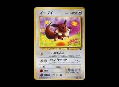 伊布 ● 旧裏（扩展包「宝可梦ジャングル」）
