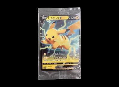 皮卡丘V（ソード&シールド「宣传ーションカード」）