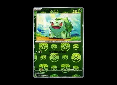妙蛙种子 マスターボール镜面（强化扩展包「宝可梦卡牌151」）
